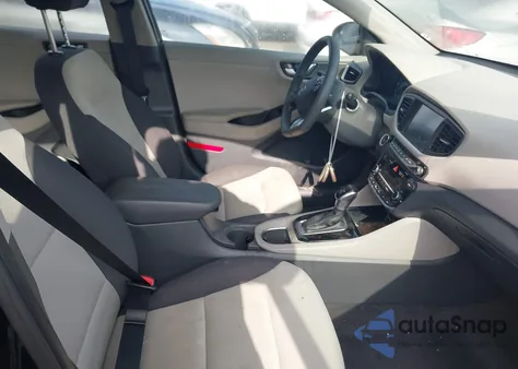 2019 Hyundai Ioniq Hybrid Blue from USA, damaged, VIN KMHC65LC3KU119098